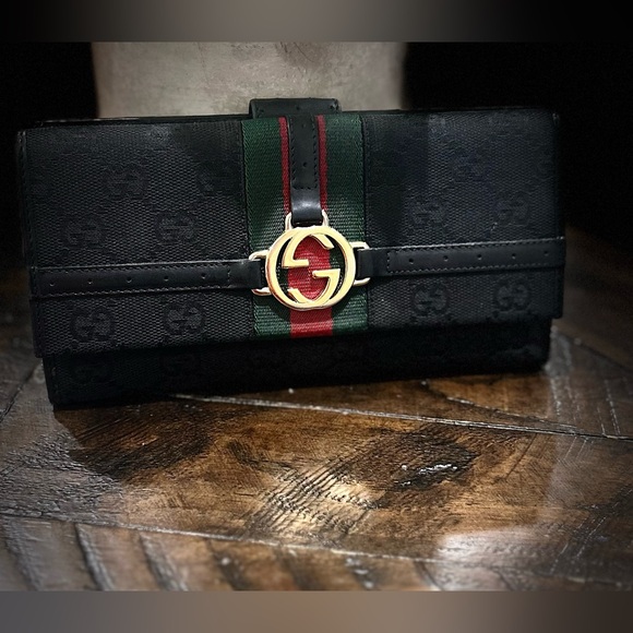 Authentic Gucci Wallet Ophidia web - Picture 1 of 4